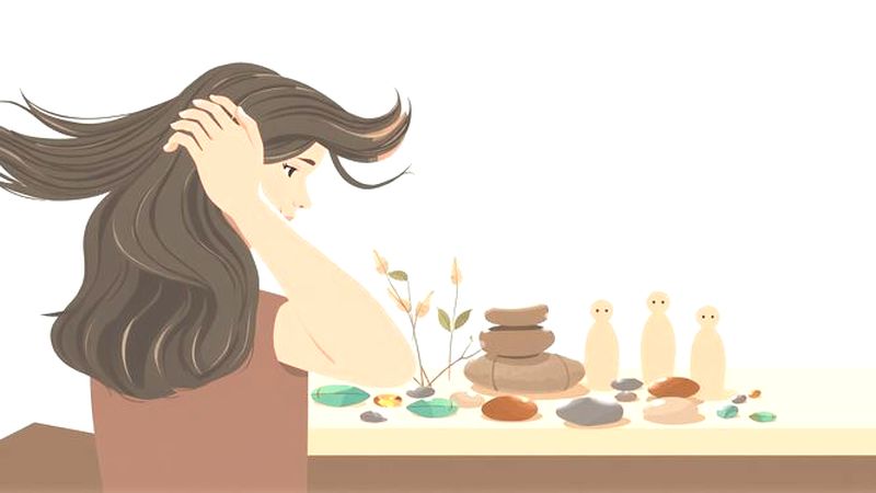 Mujer esculpe belleza en un entorno sereno