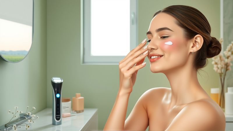 Belleza serena en un baño minimalista